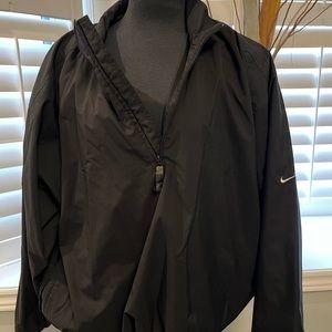 Nike, black, large wind breaker jacket
